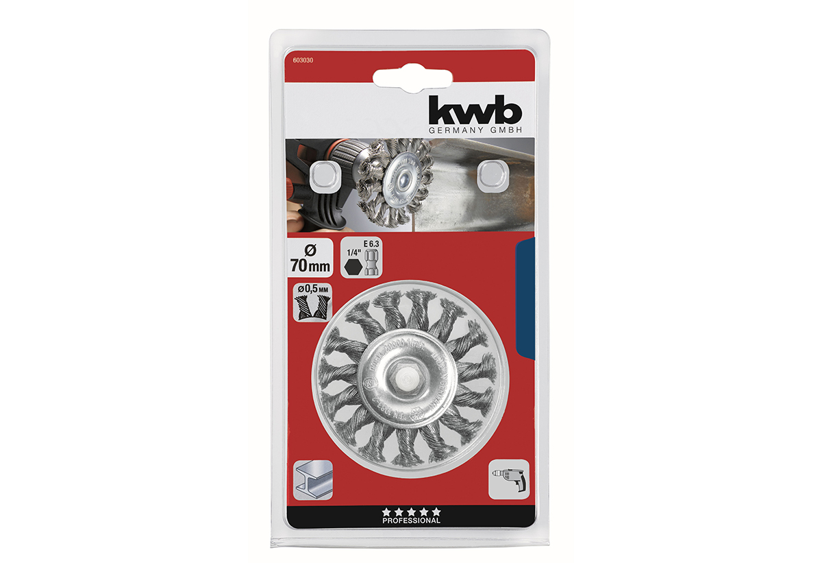 KWB Συρματόβουρτσα Δίσκου 70mm | Praktiker