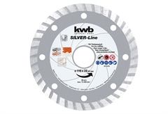 KWB Διαμαντόδισκος 230mm Τούρμπο Silver Line