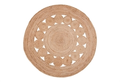 Χαλί Homefit Boho Γιούτα Φ120cm