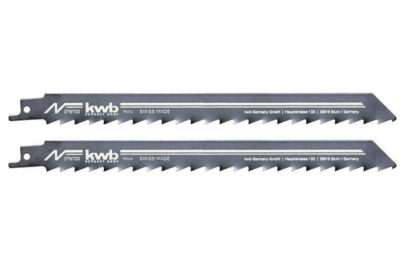 KWB Λάμες Σπαθοσέγας Ξύλου 228mm 2τμχ