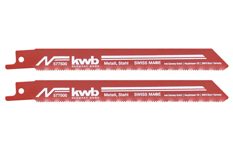 KWB Λάμες Σπαθοσέγας Διμεταλλικές 153mm 2τμχ