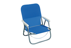 Καρέκλα Παραλίας Velco Kea Μ52xΥ66xΠ45cm Μπλε