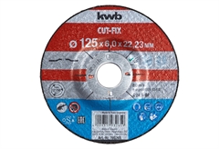 KWB Δίσκος Λείανσης Μετάλλων 125x6mm