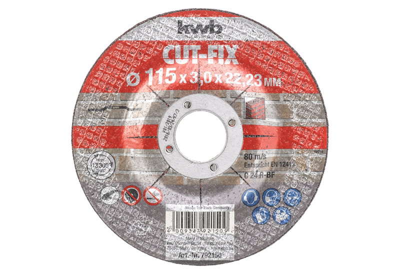 KWB Δίσκος Κοπής Πέτρας 115x3mm