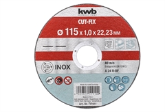 KWB Δίσκος Κοπής Cut Fix 115x1mm