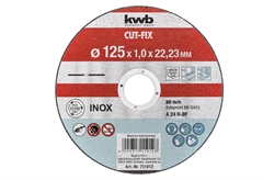 KWB Δίσκος Κοπής Cut Fix 125x1mm