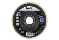 KWB Δίσκος Κοπής με Φυλλαράκια Τσόχας 115mm