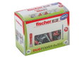 Βύσματα Fischer DuoPower S Νάιλον Φ30mm & Βίδες Χάλυβα Φ40mm 50τμχ
