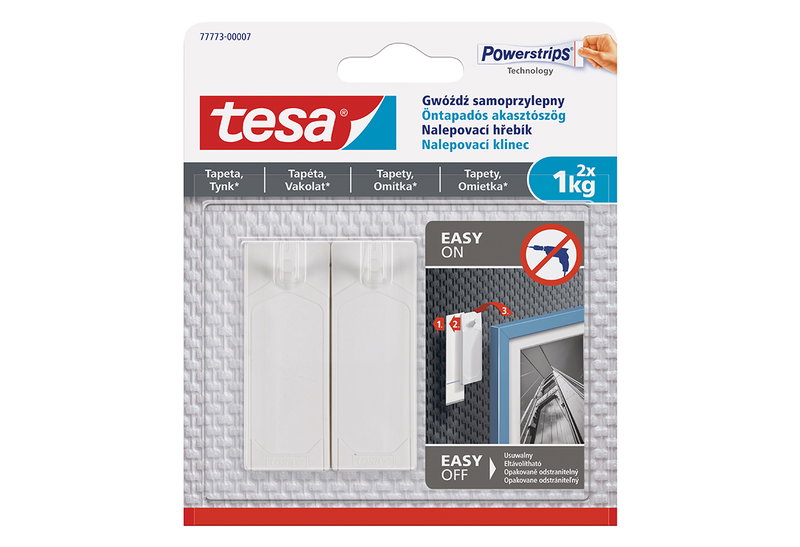 Tesa Καρφιά Άγκιστρα 1kg 2τμχ