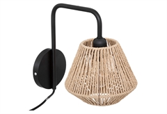 Απλίκα Τοίχου Atmosphera Jily Ε27 40W Φ19ΧΥ25.5cm