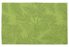 Σουπλά Polyester με Σχέδιο Πράσινα Φύλλα Μ45xΠ30cm