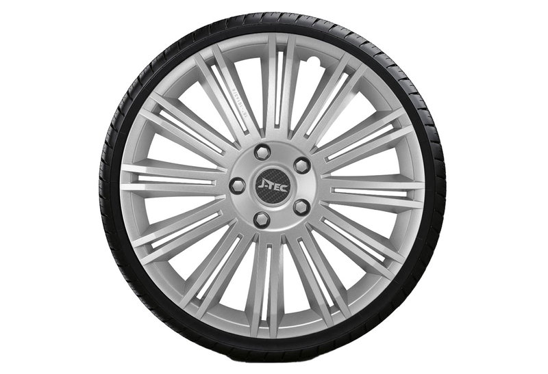 Σετ Τάσια J-Tec Discovery 13" Ασημί 4τμχ
