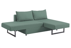 Mozzi Parma Καναπές-Κρεβάτι Διθέσιος Μέντα Μ215xΠ213xΥ80cm