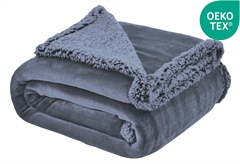 Κουβέρτα Flannel Διπλή Ionion Granite 220x200cm
