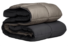 Πάπλωμα Διπλό Ionion Bicolour Comforters 240x220cm Greige Charcoal