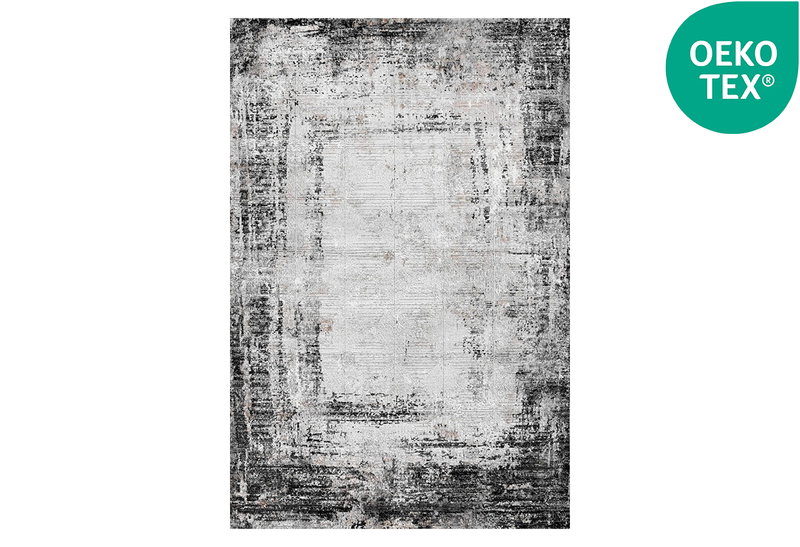 Χαλί Polcarpet Merry Shrink 290x200cm (343 GREY BLACK)