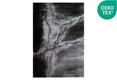 Χαλί Bioafrol Toulouse 230x160cm (20859 BLACK / LT.GREY)