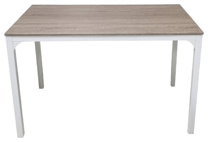 Τραπέζι Veso Μ120xΠ70xΥ75cm Λευκό