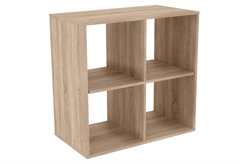 Βιβλιοθήκη Kitwood Cube Μ74xΠ40xΥ74cm Σονόμα
