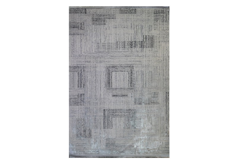 Χαλί Bioafrol Kyushu 200x80cm (KAD996 ECRU/GREY)