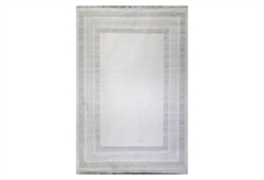Χαλί Bioafrol Kyushu 200x80cm (KAD745 ECRU/BLUE)