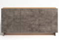 Μπουφές Kitwood Elmont Σονόμα/Ανθρακί Μ150xΠ42xΥ74cm Μελαμίνη