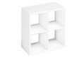 Βιβλιοθήκη Kitwood Cube Μ74xΠ40xΥ74cm Λευκή