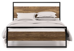 Κρεβάτι Ημίδιπλο KS Kouppas Liberty Lux Μαύρο για Στρώμα 200x120cm