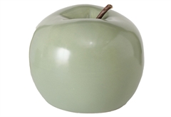 Boltze Διακοσμητικό Μήλο Milani Φ10cm Πράσινο