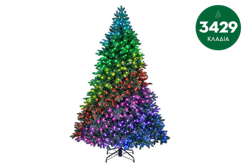 Χριστουγεννιάτικο Δέντρο Prelit 660LED Evergreen Falls 210cm