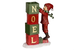 Χριστουγεννιάτικο Διακοσμητικό Παιδάκι Noel 21cm