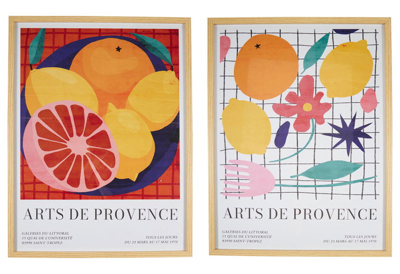 Κάδρο Fruits 47x62cm σε 2 Σχέδια