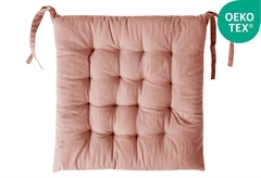 Μαξιλάρι Καρέκλας Ionion 40x40cm Tea Rose 100% Βαμβάκι