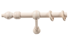 Κουρτινόξυλο Central Home Milano Φ28mm 120cm Λευκό