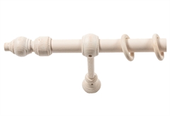 Κουρτινόξυλο Central Home Milano Φ28mm 200cm Λευκό