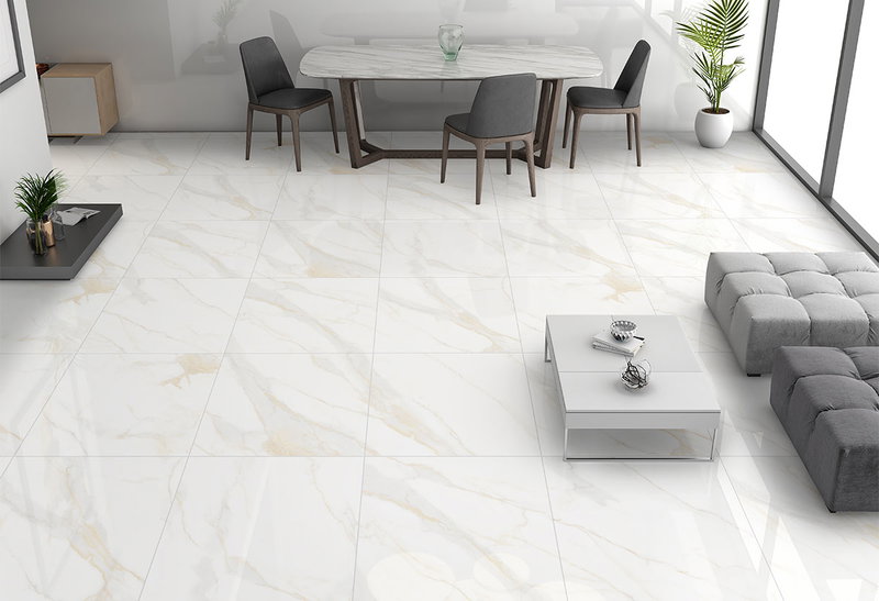 Γρανιτοπλακάκι Golden Strom 60x60cm Λευκό