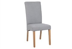 Καρέκλα Liberta Serena M49xΠ48xY102cm Ανοιχτό Γκρι
