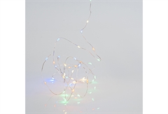Χριστουγεννιάτικα Λαμπάκια Mini 40LED Μπαταρίας Jingle Joy Lights Πολύχρωμο 390cm