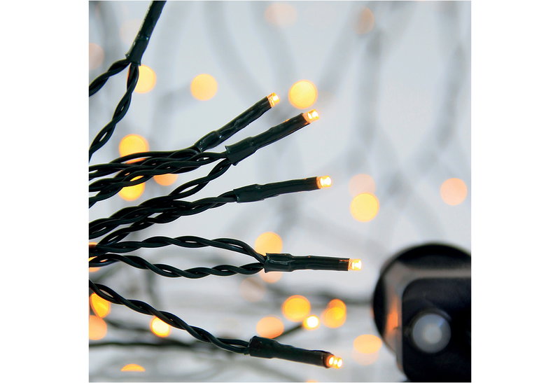 Χριστουγεννιάτικα Λαμπάκια 320LED Ρεύματος Jingle Joy Lights Θερμό Λευκό 1595cm