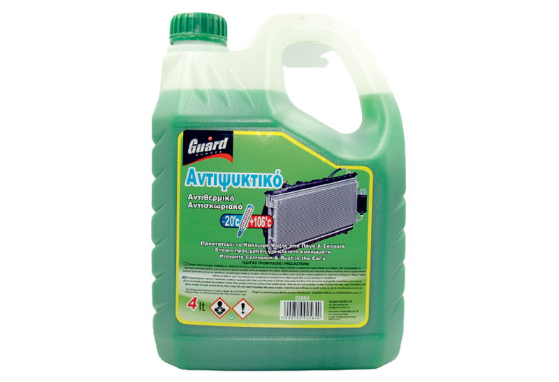 Αντιψυκτικό Αυτοκινήτου Guard Paraflu Green -20°C 4lt