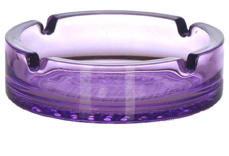 Σταχτοδοχείο Scotch Ashtray Γυάλινο Βιολετί