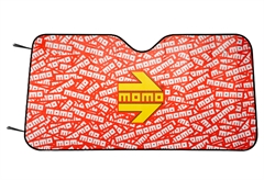Ηλιοπροστασία Momo Medium Λευκό/Κόκκινο 140x70cm