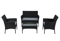 Σετ Κήπου Nattera Porto με Καναπέ & 2 Πολυθρόνες