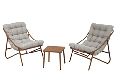 Σετ Κήπου Nattera Amore με 2 Καρέκλες