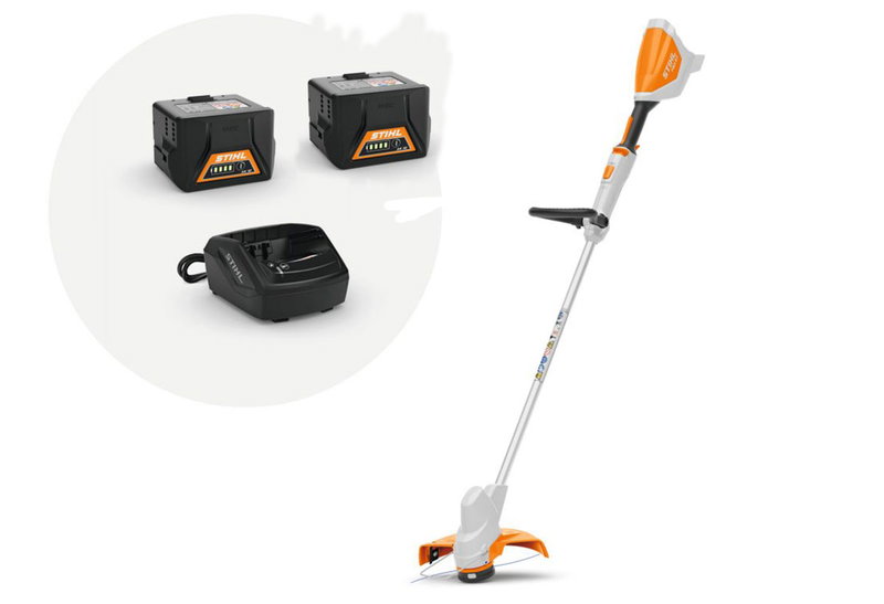 Stihl FSA 57 Μηχανή Φινιρίσματος Επαναφορτιζόμενη με 2 Μπαταρίες ΑΚ10 & Φορτιστή AL101