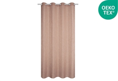 Κουρτίνα JBY Creation Aronn 240x140cm Ροζ με Τρουκς