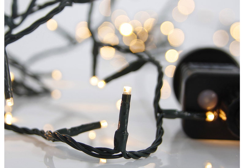 Χριστουγεννιάτικα Λαμπάκια 180LED Ρεύματος Jingle Joy Lights Θερμό Λευκό 895cm