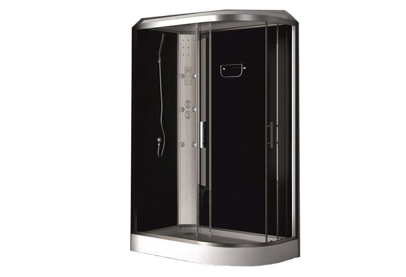 Καμπίνα Υδρομασάζ Inter Ceramic ICSH 8115L Μ120xΠ80xΥ215cm
