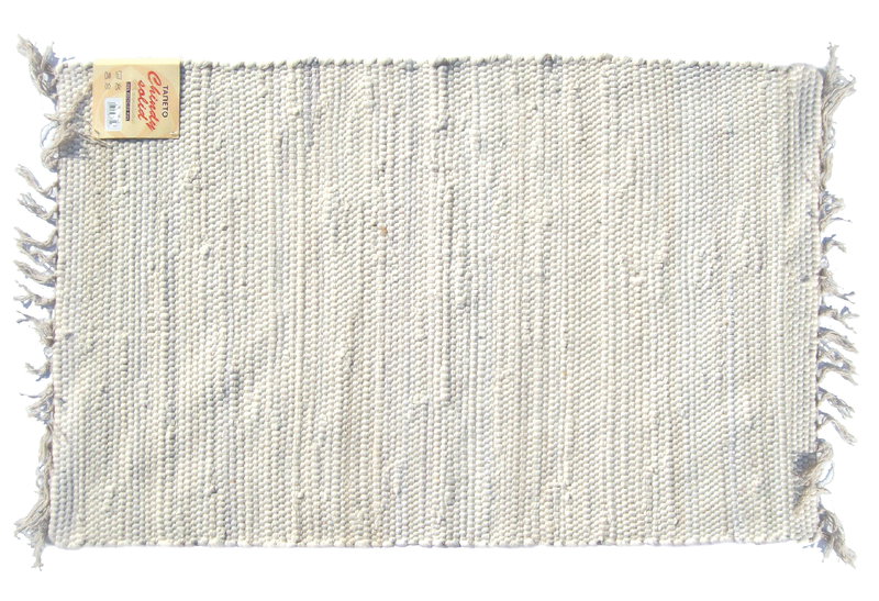 Χαλάκι Dizas Chindy Solid 80x50cm Λευκό
