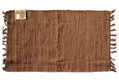 Χαλάκι Dizas Chindy Solid 80x50cm Καφέ